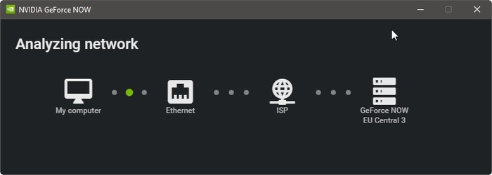 Geforce Now Game Streaming Analyzing Network