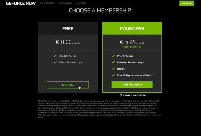 Geforce Now Game Streaming Join Free