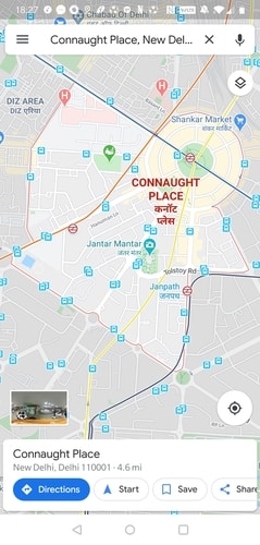 Google Maps Destination