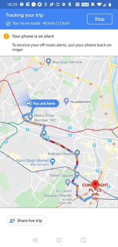 Google Maps Send Location