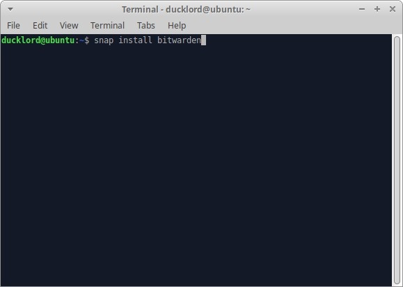 Manage Passwords With Bitwarden Install Terminal