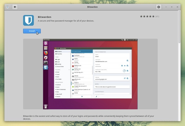 Manage Passwords With Bitwarden Install