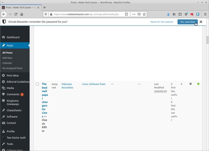 Manage Passwords With Bitwarden Save Password