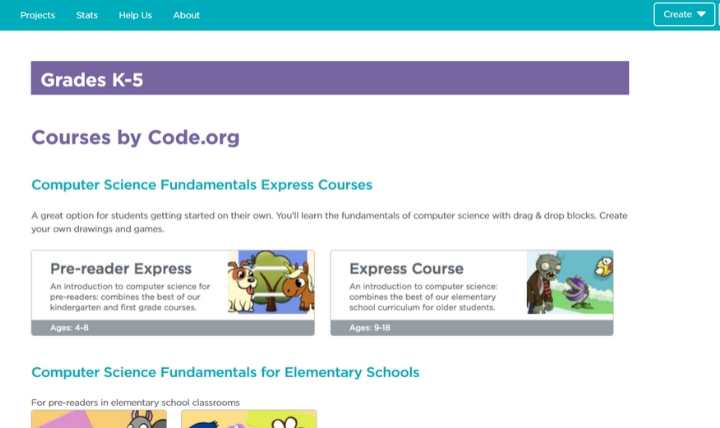 Teaching Kids Code Code.org