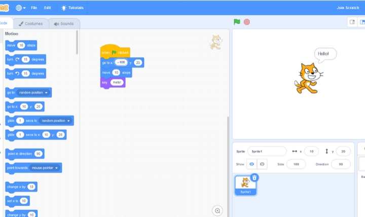 Teaching Kids Code Scratch