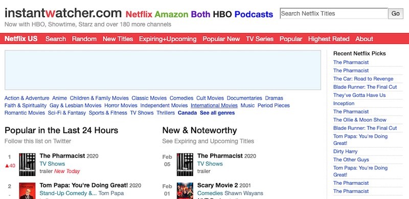 Top Netflix Tips Instant Watcher