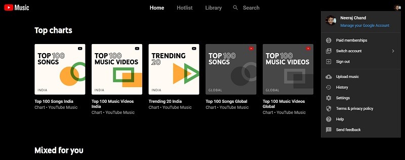 Youtube Library Upload