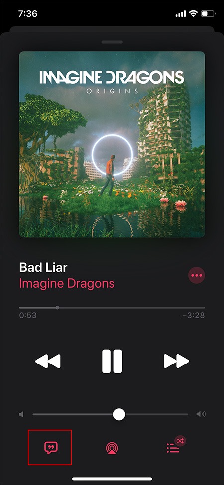 Apple Music Lyrics Ios Icon