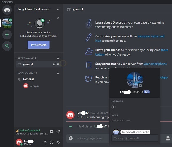 Create Discord Bot Bot Visible In Server