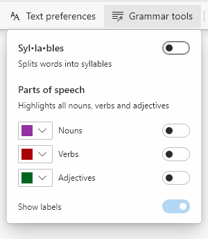 Edge Reading Grammar