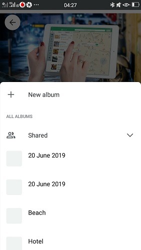 Google Photos For You Animation New Album