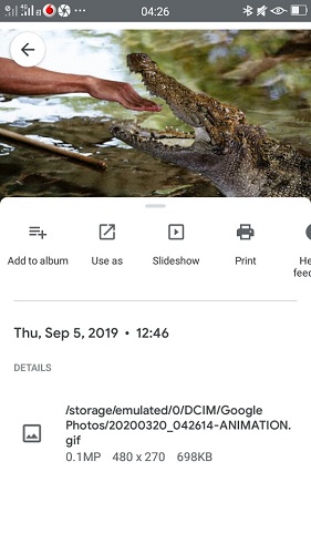 Google Photos For You Animation Storage In Phone