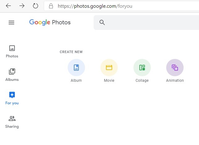 Google Photos For You Feature Location