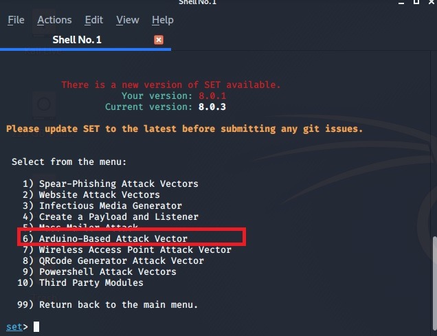 List Penetration Tools Kali Linux Arduino Device Attack From Selection