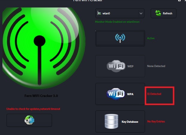List Penetration Tools Kali Linux Fern Wi Fi Cracker1