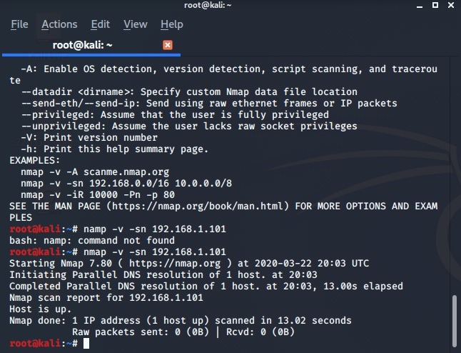 List Penetration Tools Kali Linux Nmap