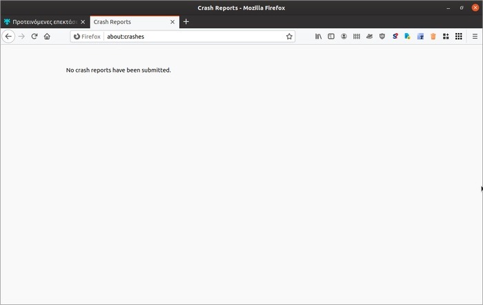 Misbehaving Firefox Crashes