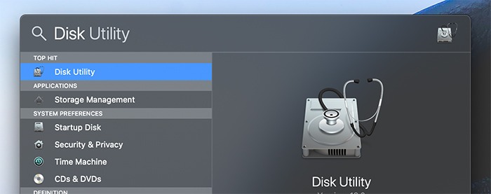 Partition Drive Macos Spotlight