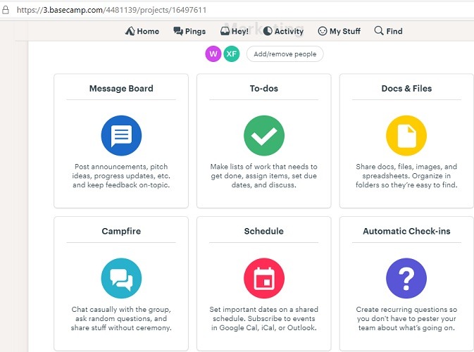 Remote Teams Basecamp Project Details