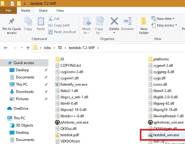 Restore Accidentally Deleted Crashed Hard Drive Testdisk Extract