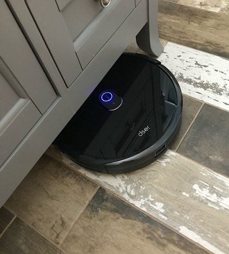 Review Dser Robogeek Vacuum Cleaning