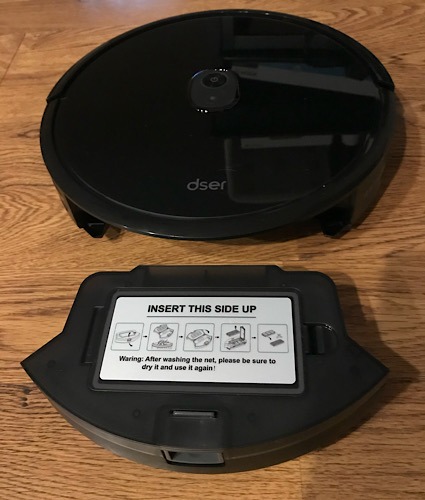 Review Dser Robogeek Vacuum Dust Bin