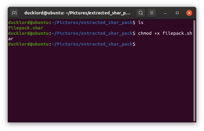 Auto Extracting With Shar Make Exe Auto Extracting With Shar Make Exe
