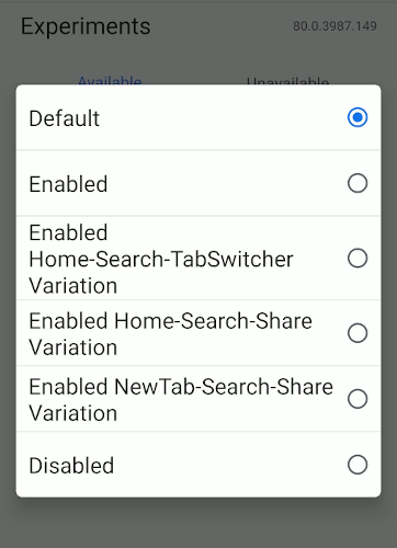 Chrome Duet Settings
