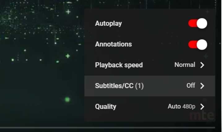 Enable Youtube Captions Pc Click Captions