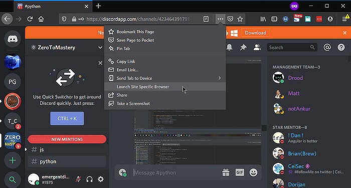 Firefox Ssb Discord Ssb Launch
