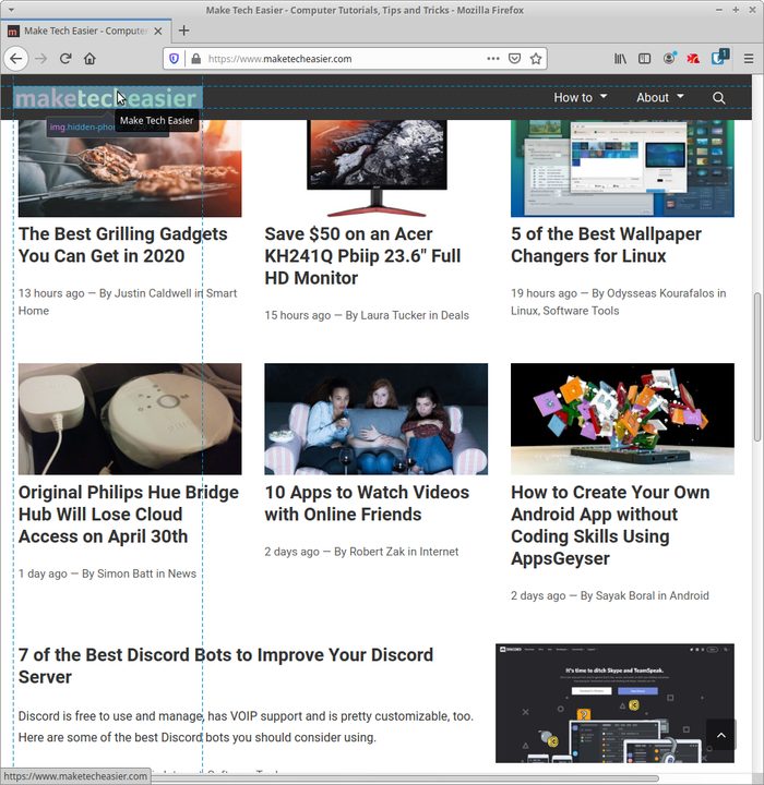 Live Edit Site With Firefox Choose Logo
