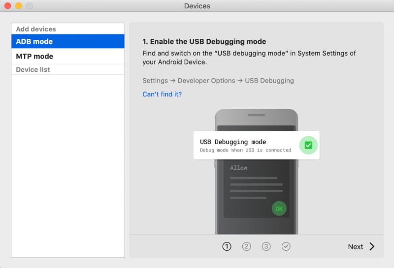 Macdroid Review Usb Debuggin