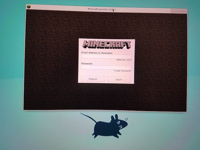 Enter your Minecraft login credentials when prompted.