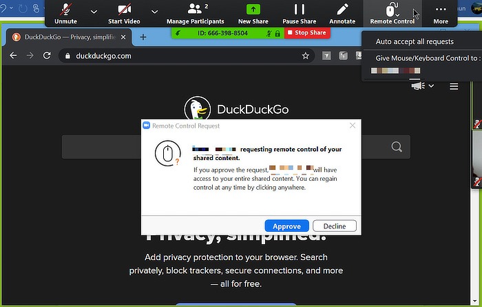 Mte Zoom Features Remote Control