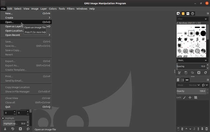 Sign Docs With Gimp Open Pdf