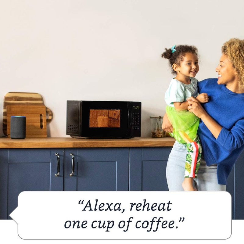 Smart Home Kitchen Amazon Microwave