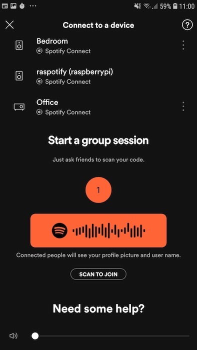 You can now use your Raspberry Pi device as a Spotify Connect client.