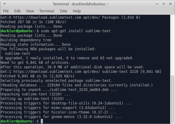 Ubuntu Sublime Text For Html Apt Install Sublime