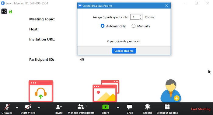 Zoom Features Breakout Room Launch
