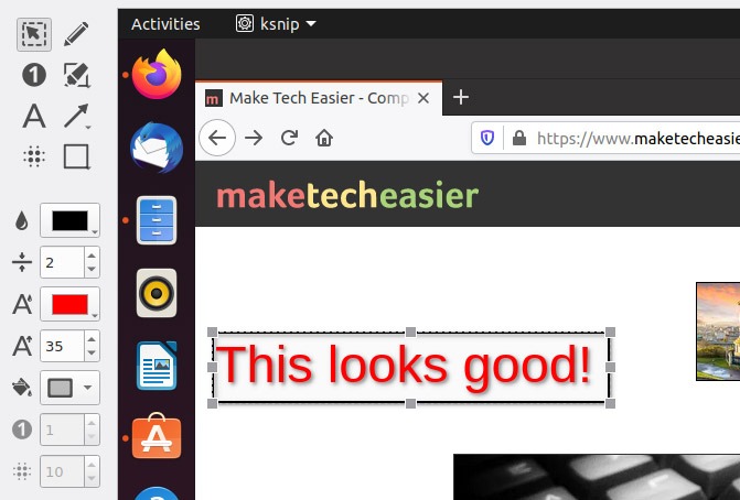 Annotated Screenshots With Ksnip Fix Position