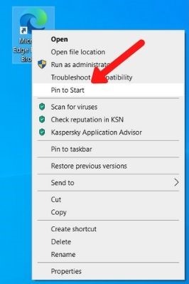 Clear Desktop Clutter Pin To Start
