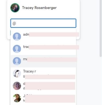 Google Doc Collaboration Tagging Google Doc Collaboration Tagging