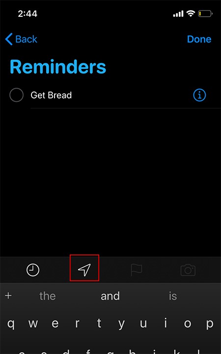 Location Based Reminders Location Icon Ios