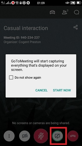 Presenter Mode Gotomeeting Share Screen 1