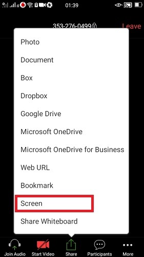 Presenter Mode Zoom Share Screen 1