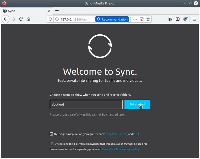 Share Anywhere With Sync Get Started