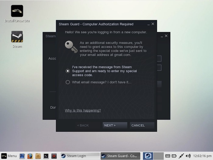 Authorize Your Steam Account Linux Authorize Your Steam Account Linux