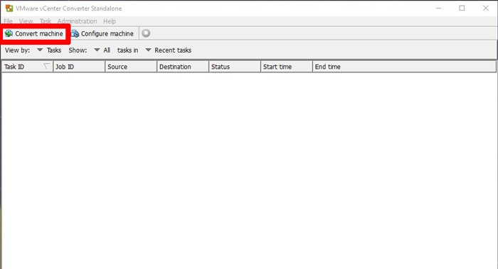 Create Virtual Machine Existing Windows 10 Install Convert Machine