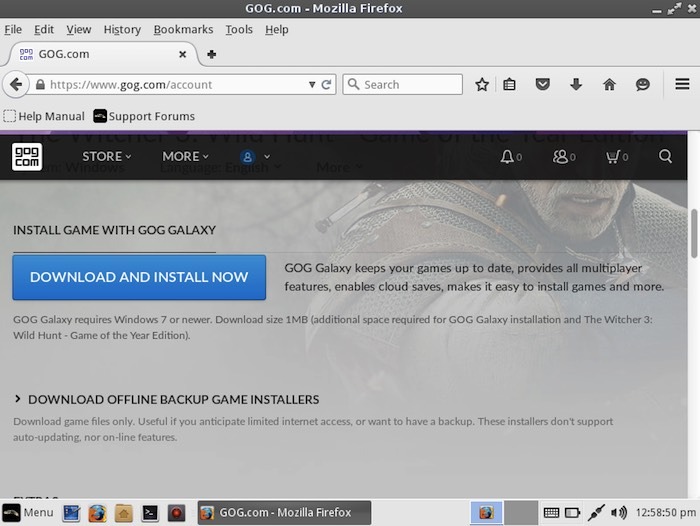 Gog Download Offline Backup Game Installers You'll need to download all the offline backups for the Witcher 3: Wild Hunt.