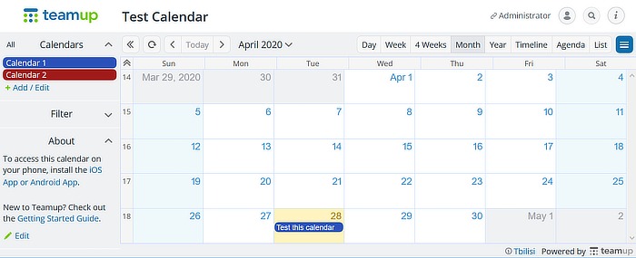 Google Calendar Alternatives Teamup